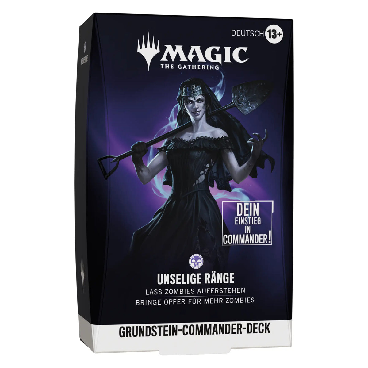 Magic: The Gathering - Grundstein Commander Deck Unselige Ränge - DE