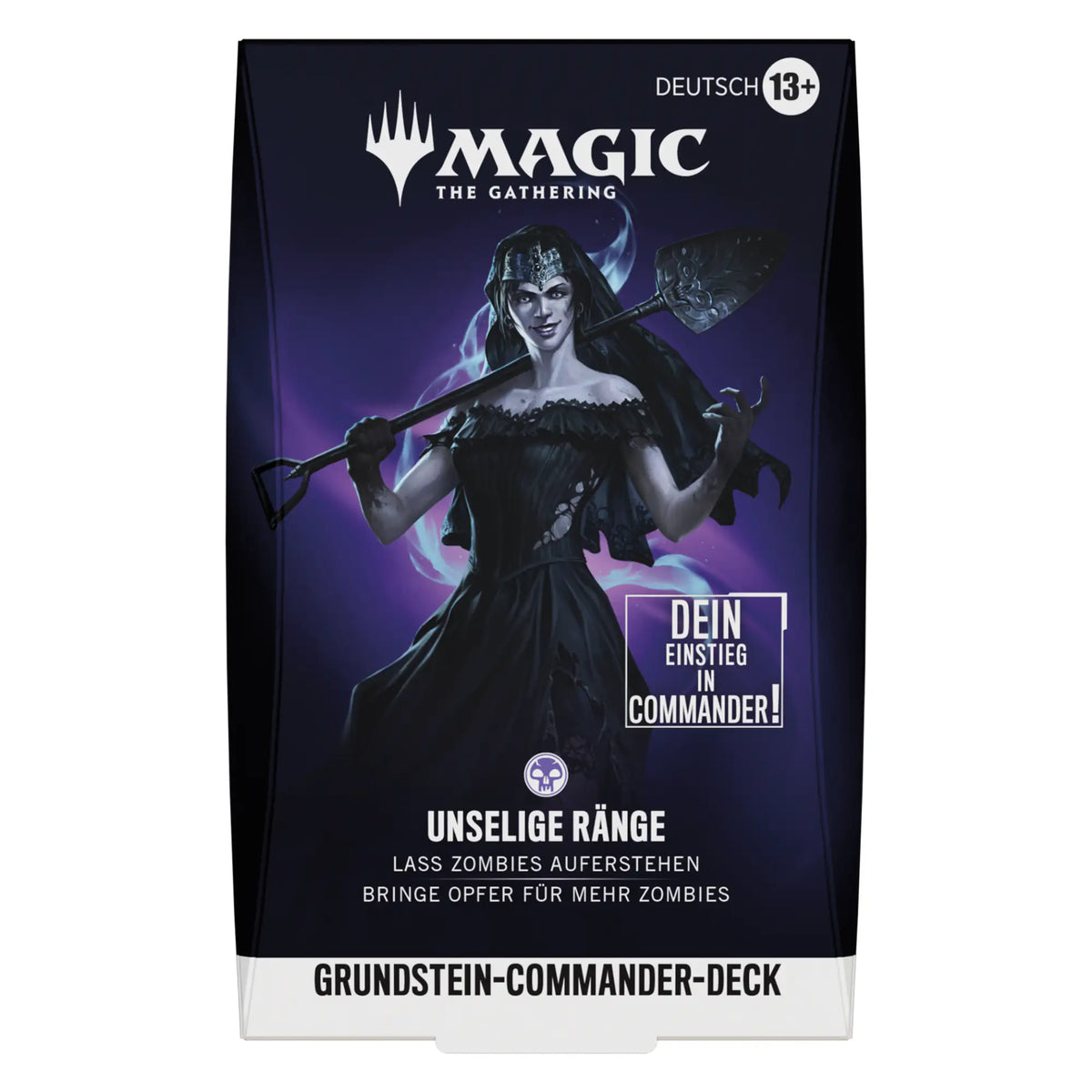 Magic: The Gathering - Grundstein Commander Deck Unselige Ränge - DE