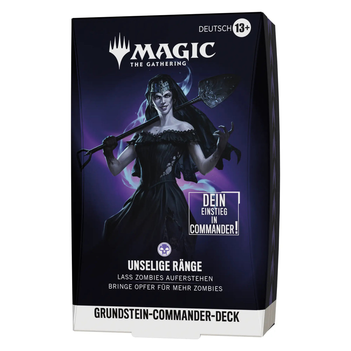 Magic: The Gathering - Grundstein Commander Deck Unselige Ränge - DE