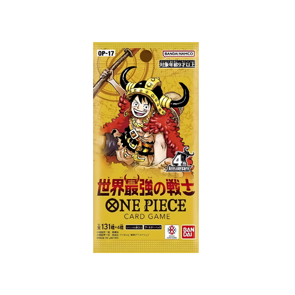 One Piece Card Game - OP17 Booster Display The World’s Strongest Warriors - JPN