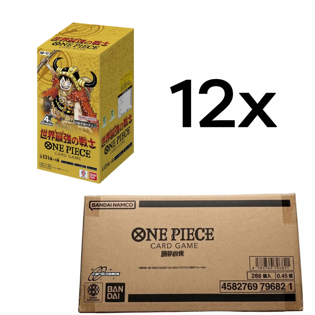One Piece Card Game - OP17 Booster Display The World’s Strongest Warriors - Japanese