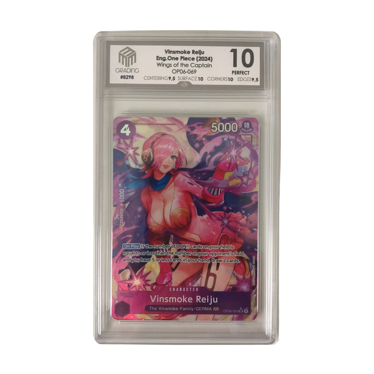 One Piece - Vinsmoke Reiju OP06-069 (Wings of the Captain) – M3 Grading 10 Perfect