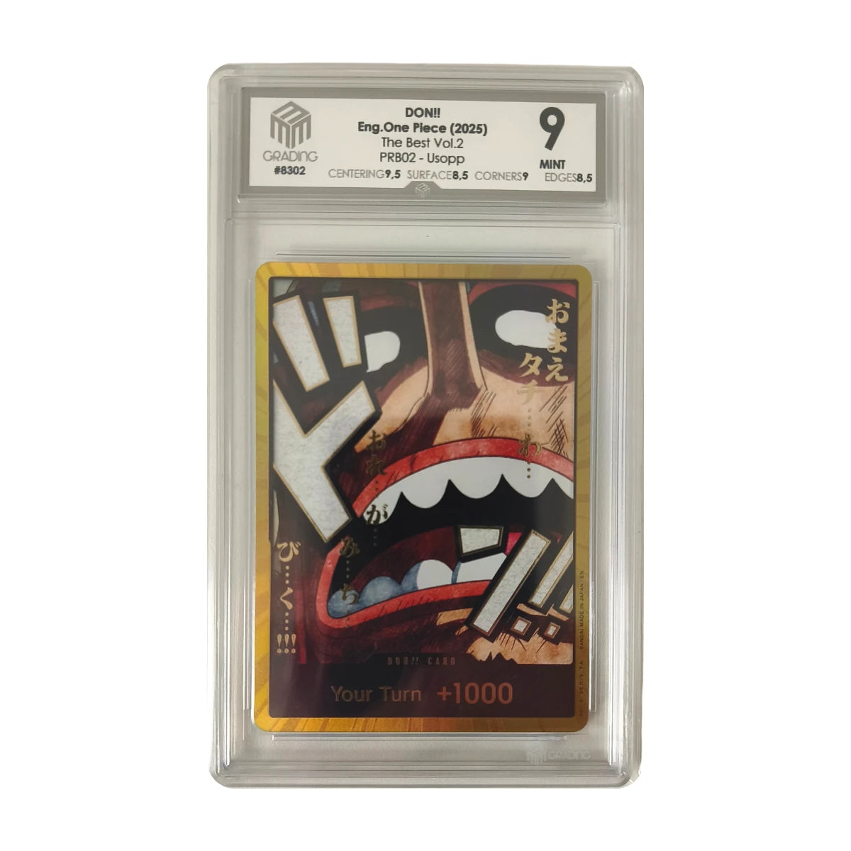 One Piece - DON!! Usopp (The Best Vol.2) – M3 Grading 9 Mint