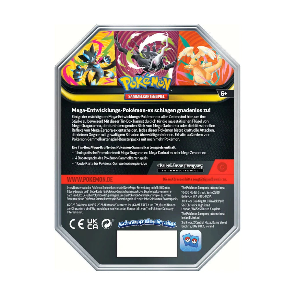 Pokémon - Mega-Entwicklung Tin Box #130 Mega-Dragoran-ex - DE