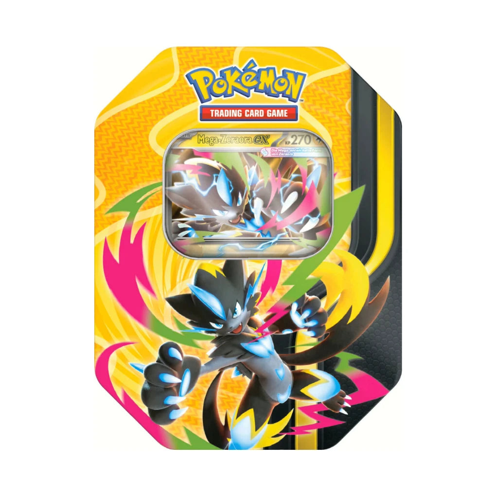 Pokémon - Mega-Entwicklung Tin Box #132 Mega-Zeraora-ex - DE