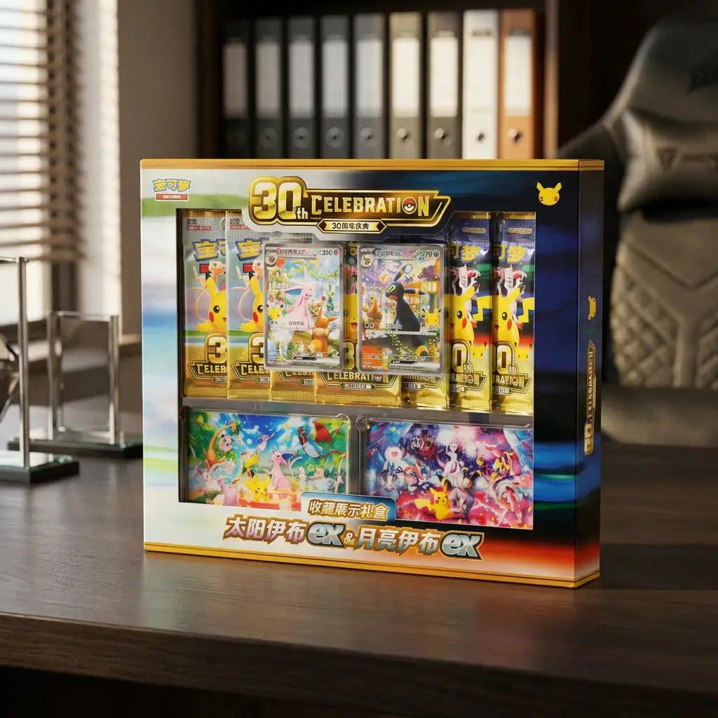 Pokémon - 30th Celebration Gift Box Espeon ex & Umbreon ex - CHN