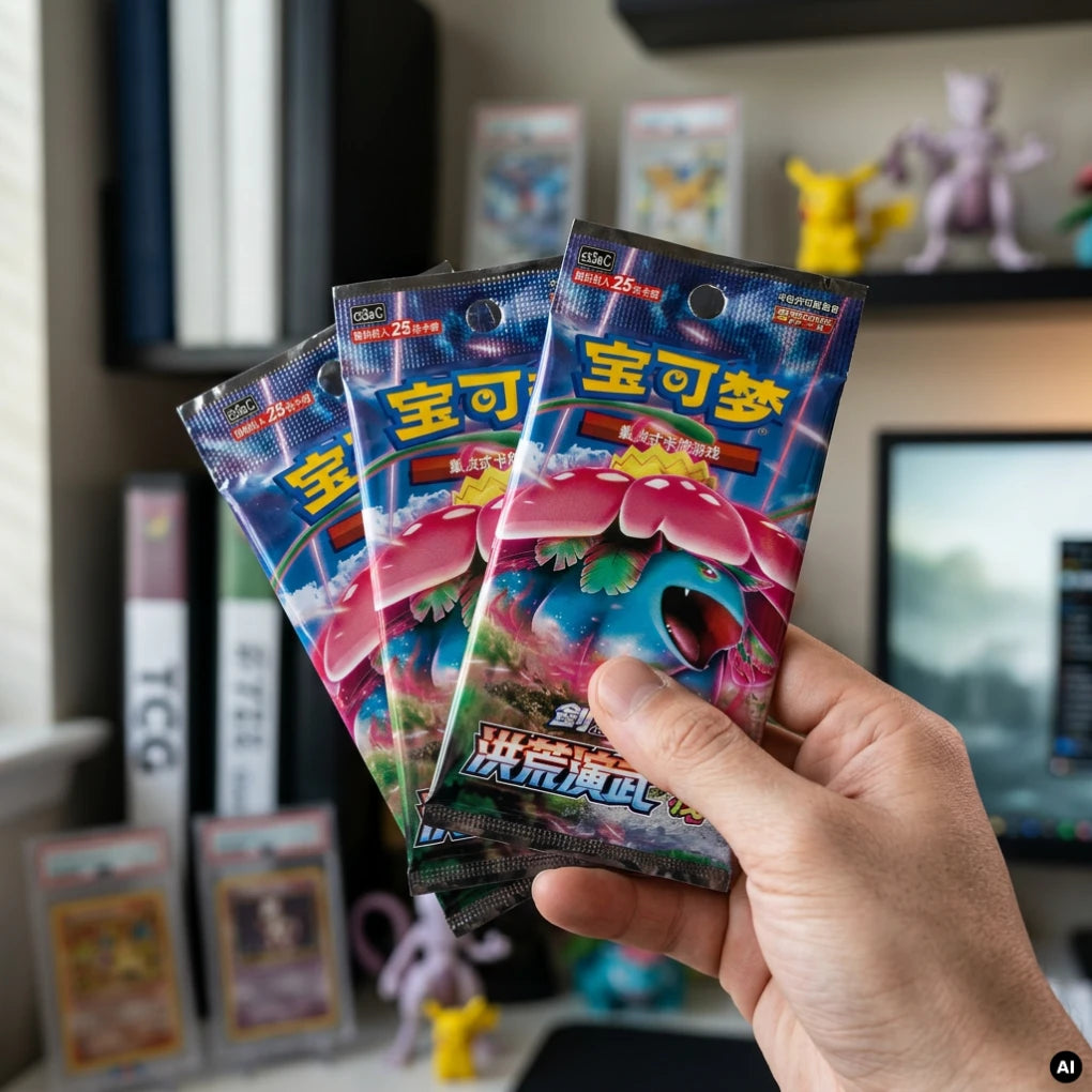 Pokémon - Primordial Arts Overgrow CS3aC Jumbo display - Chinese