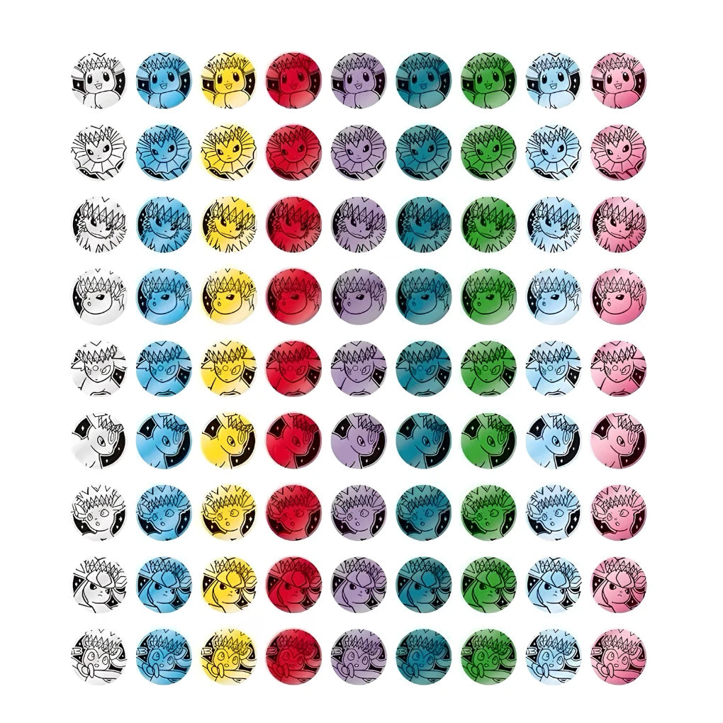 Pokémon - Terastal Gathering Coin Set Eevee Variants - Chinese