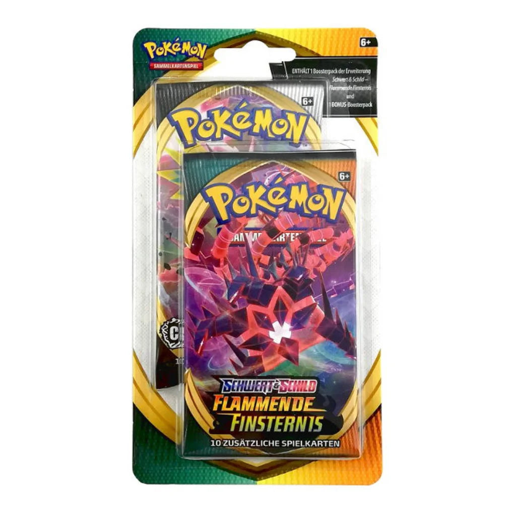 Pokémon Flammende Finsternis & Clash der Rebellen 2-Pack Blister - German