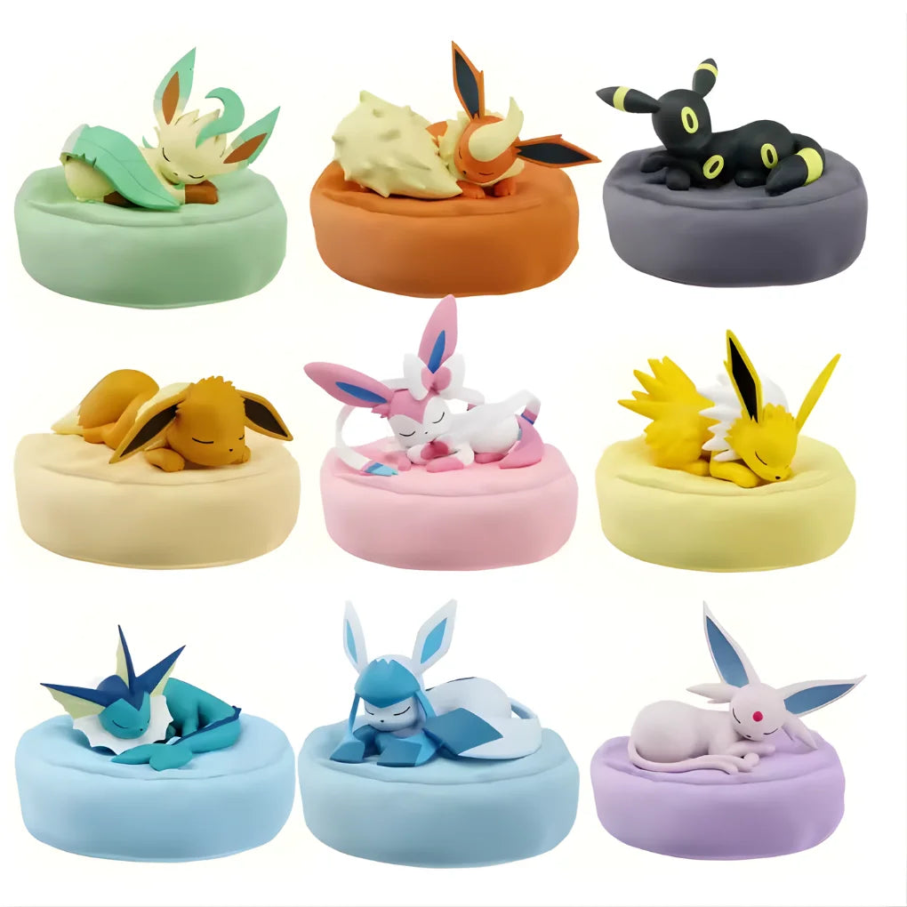 Pokémon Eeveelutions Sleeping Series Blind Box – Eevee & Evolutions Collectible Figure