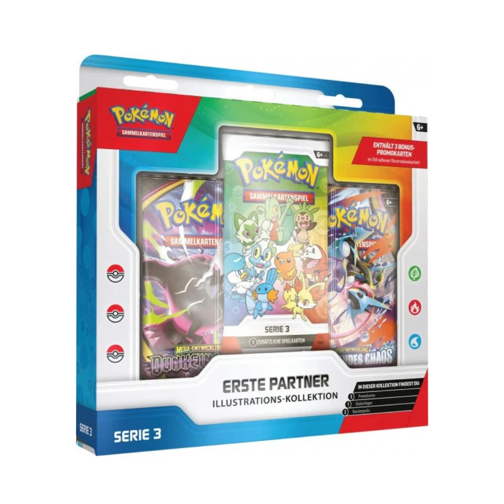 Pokémon - Erste Partner Illustration Kollektion Box Serie 3 - DE