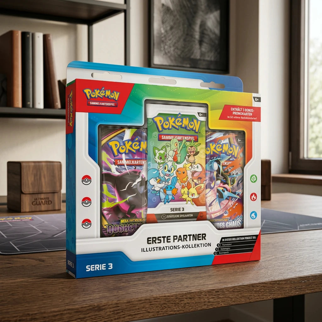 Pokémon - Erste Partner Illustration Kollektion Box Serie 3 - DE