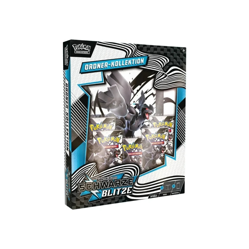 Pokémon - Schwarze Blitze Binders Collection Box - German