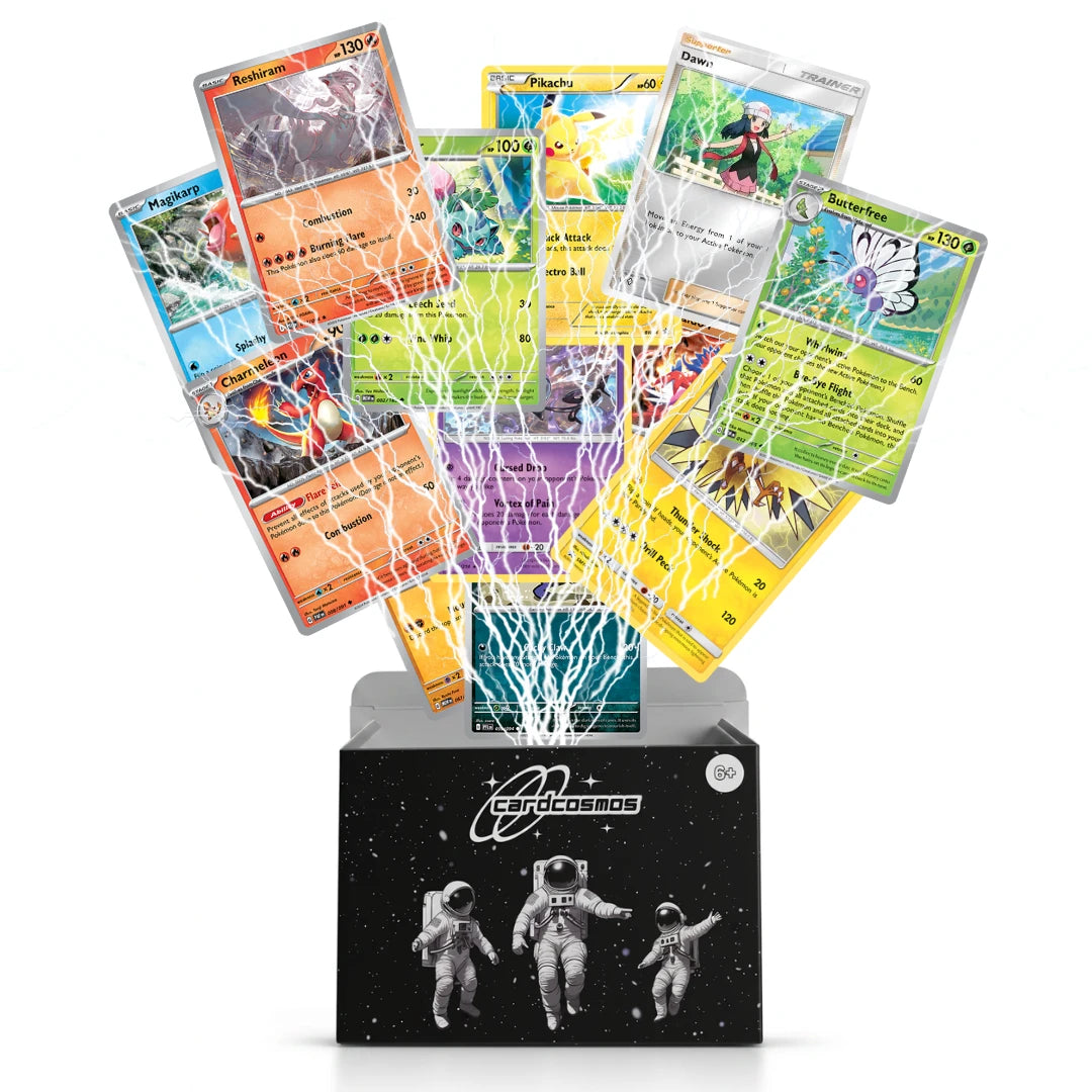 Pokémon Karten Set Englisch – 100 Karten inkl. 12 Holo + 100 Kartenhüllen