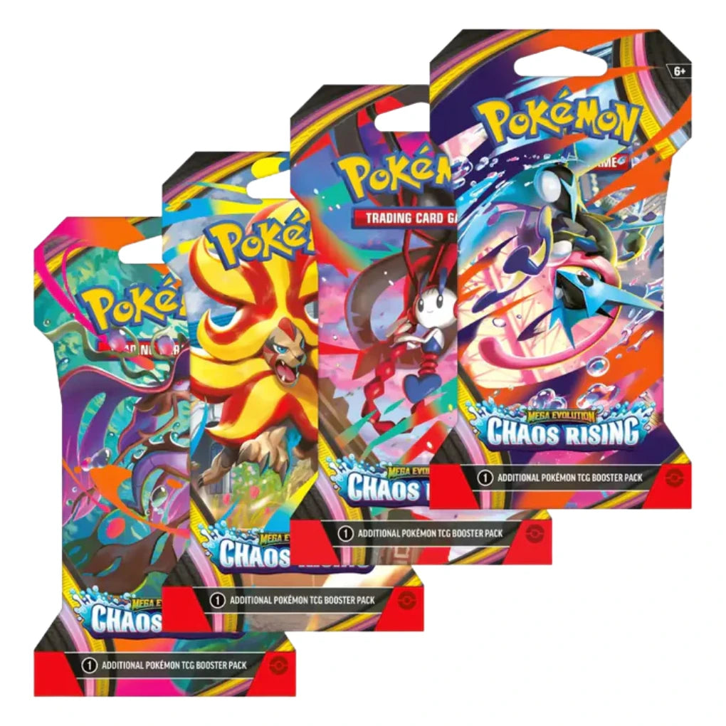 Pokémon - Mega Evolution: Chaos Rising 1x Sleeved Booster - EN