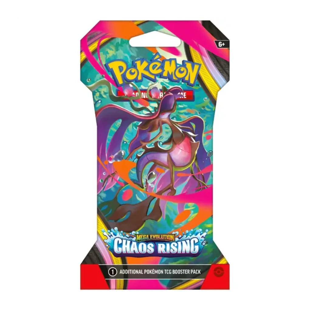 Pokémon - Mega Evolution: Chaos Rising 1x Sleeved Booster - EN
