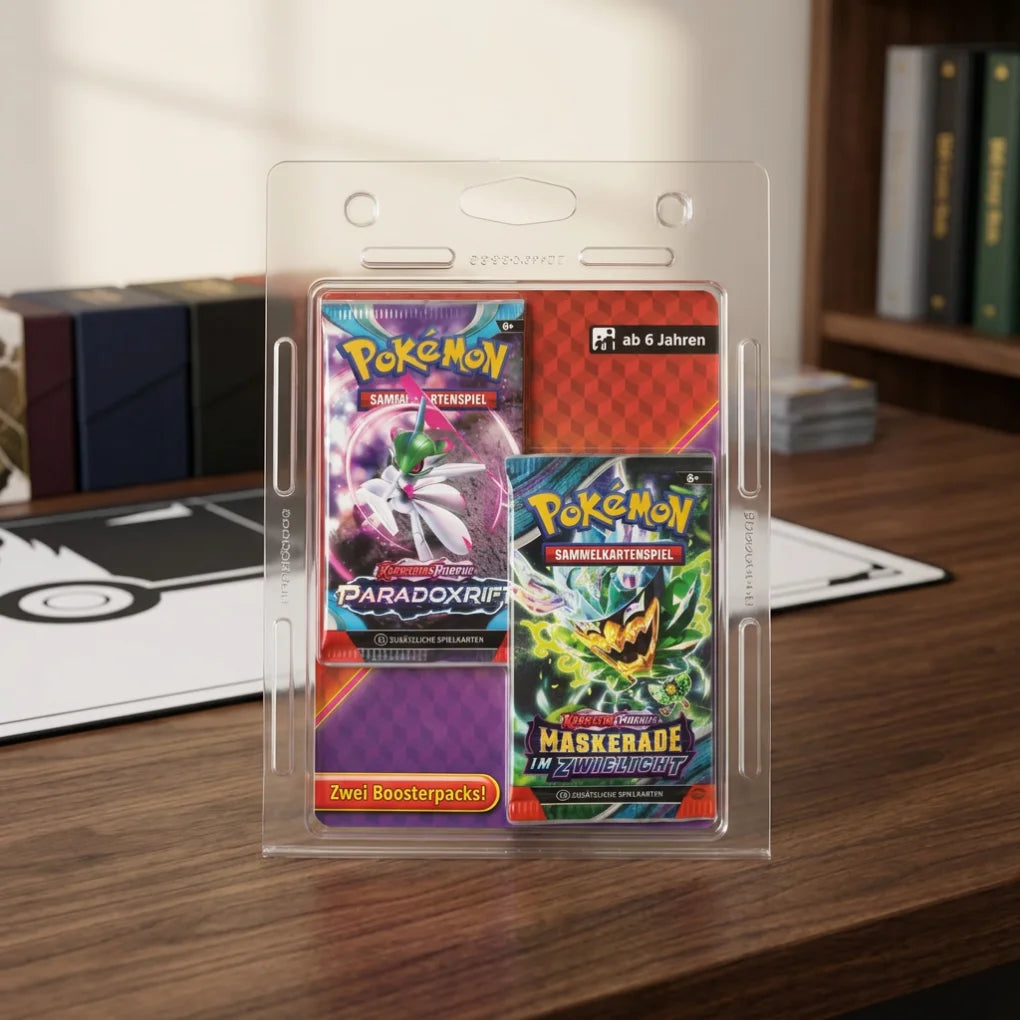 Pokémon - Paradox Rift & Maskerade im Zwielicht 2-Pack Blister - German