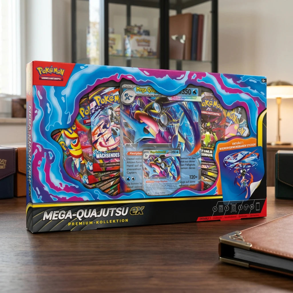 Pokémon - Mega-Quajutsu-ex Premium-Kollektion - DE