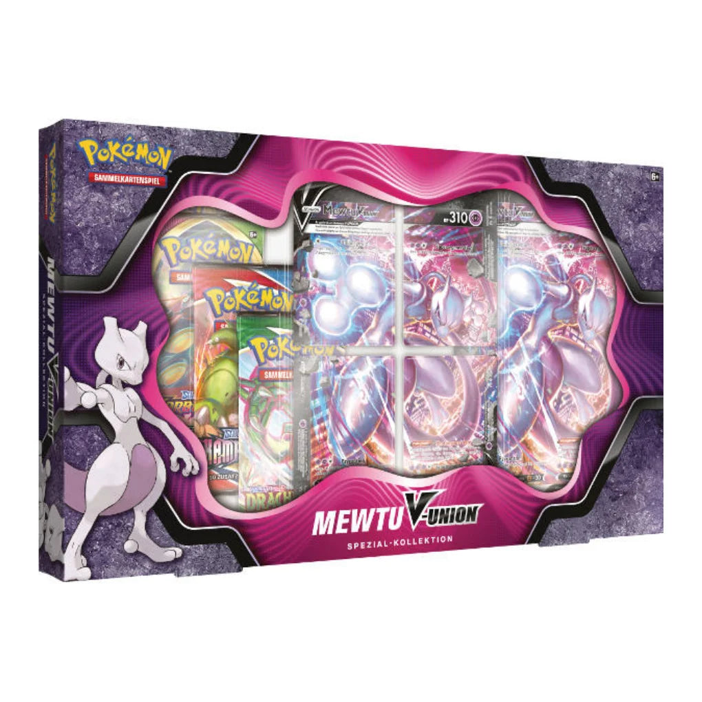 Pokémon - Mewtwo-V-UNION Special Collection - German