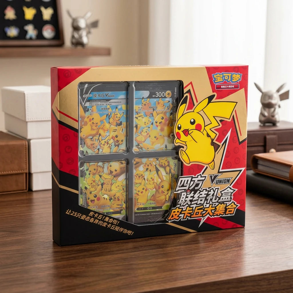 Pokémon - Pikachu V-UNION Card Frame Collection Box - Chinese