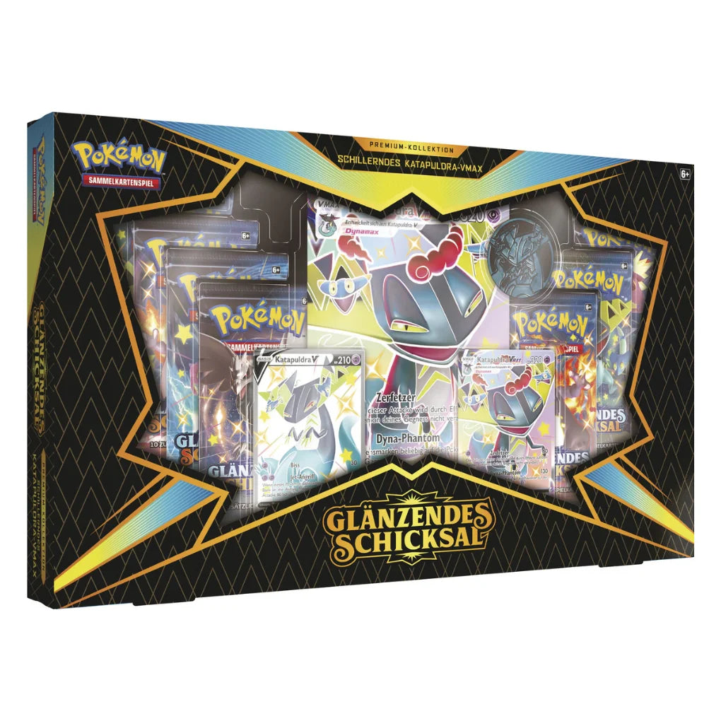 Pokémon - Glänzendes Schicksal Schillerndes Katapuldra-VMAX Kollektion - DE