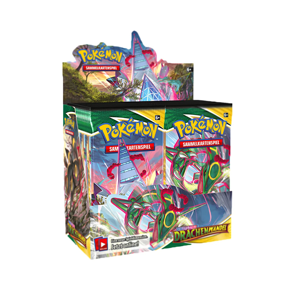 Pokémon - Drachenwandel Booster Display - German