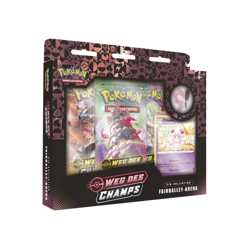 Pokémon - Weg des Champs Fairballey Arena Pin Collection - EN