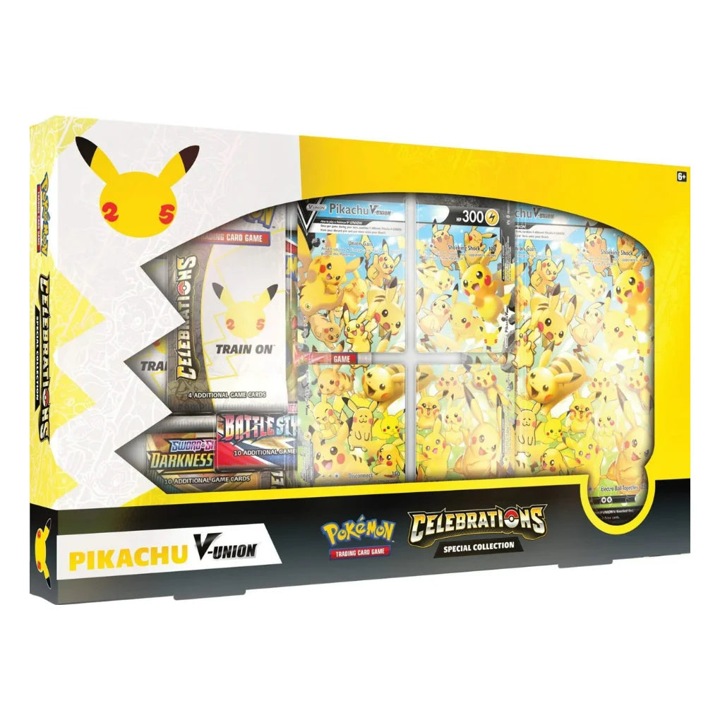 Pokémon - Celebrations Pikachu-V-UNION Special Collection - German