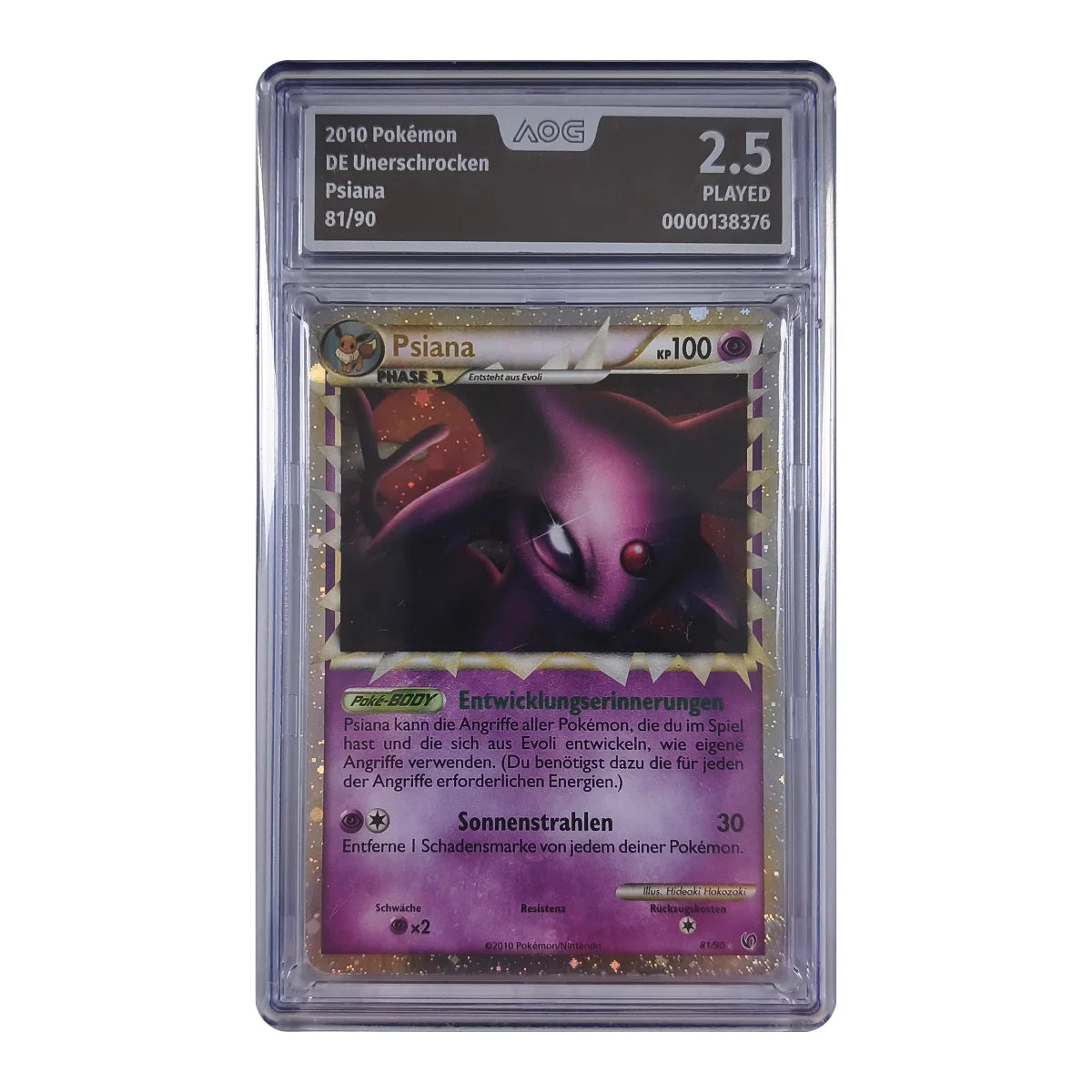 Pokémon - Espeon Prime #81/90 (Unerschrocken) – AOG 2.5 Played