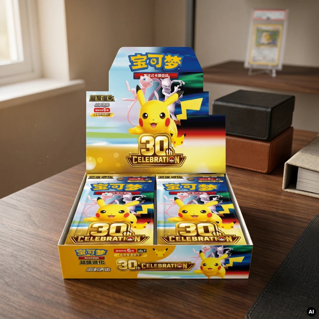 Pokémon - 30th Anniversary Celebration Booster Display - CHN