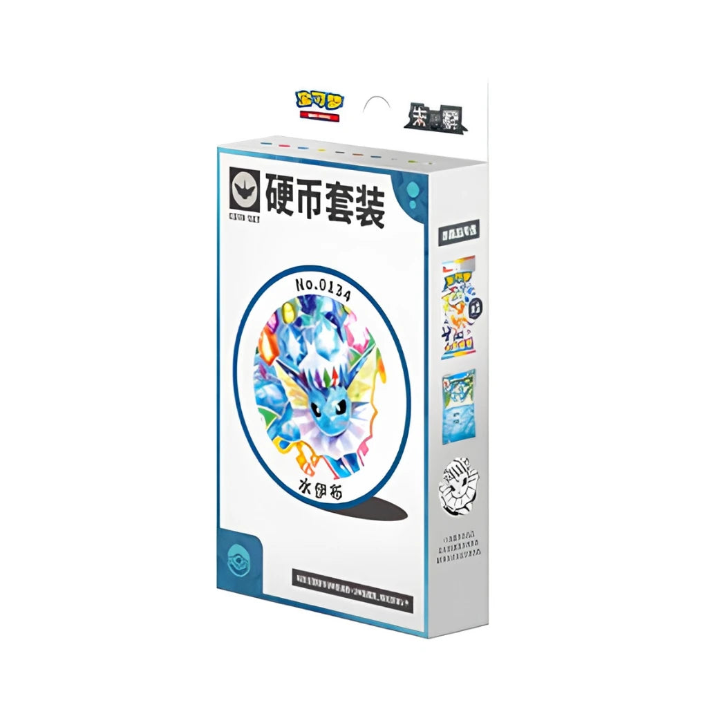Pokémon - Terastal Gathering Coin Set  Evoli Varianten - CHN