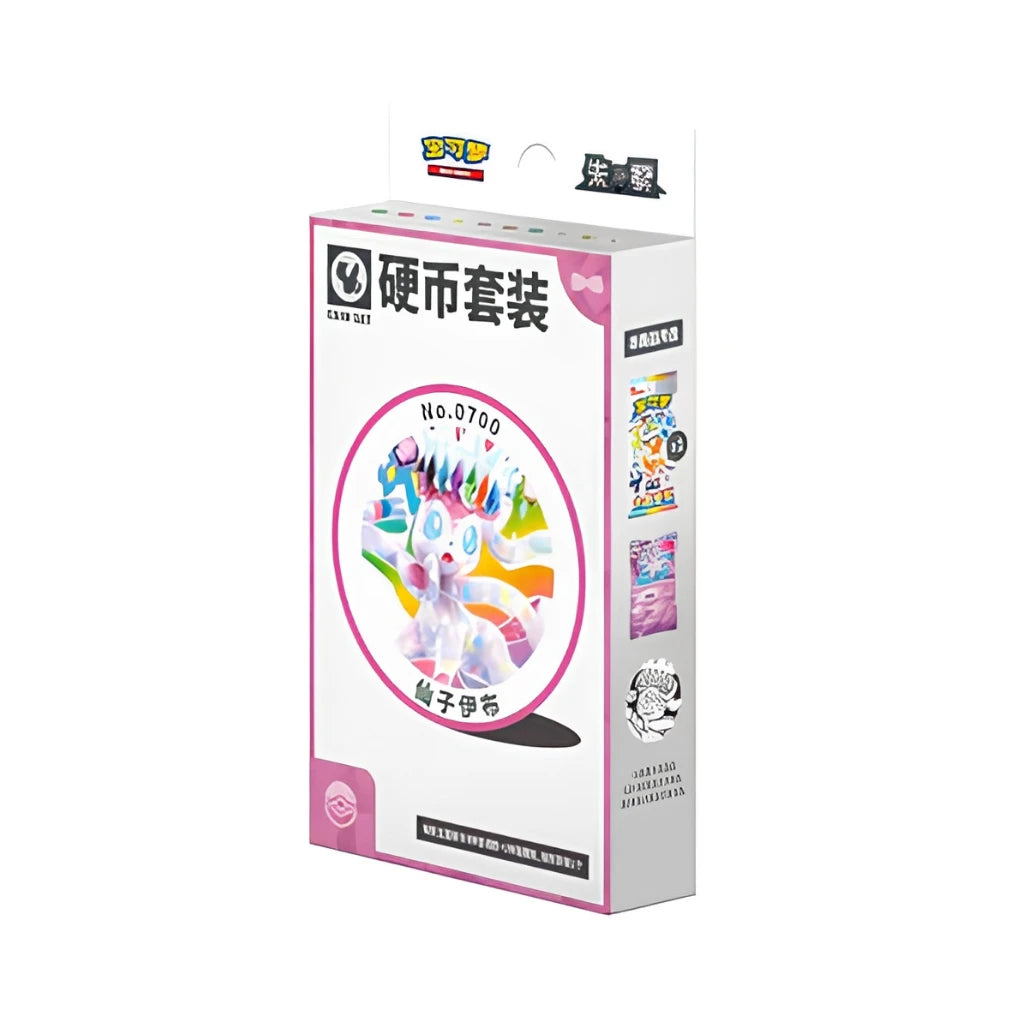 Pokémon - Terastal Gathering Coin Set  Evoli Varianten - CHN