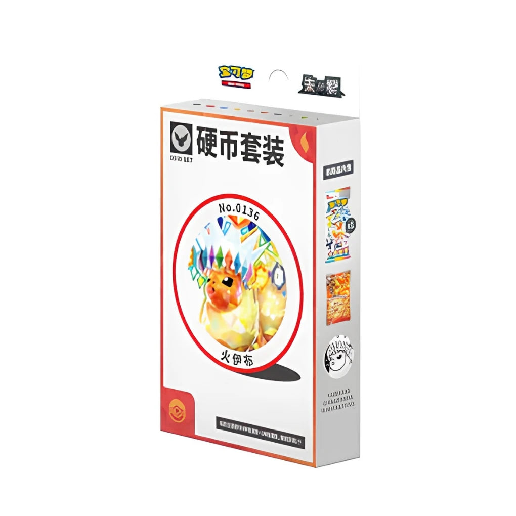 Pokémon - Terastal Gathering Coin Set  Evoli Varianten - CHN
