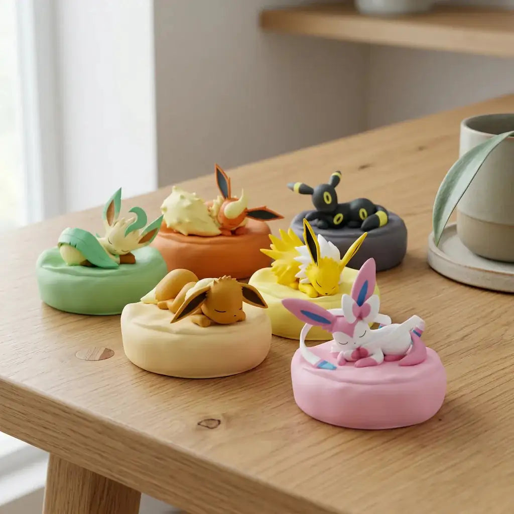 Pokémon Eeveelutions Sleeping Series Blind Box – Evoli & Entwicklungen Sammelfigur