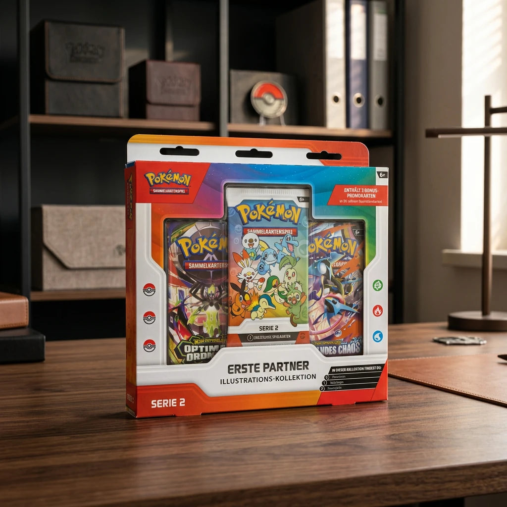 Pokémon - Erste Partner Illustration Kollektion Box Serie 2 - DE