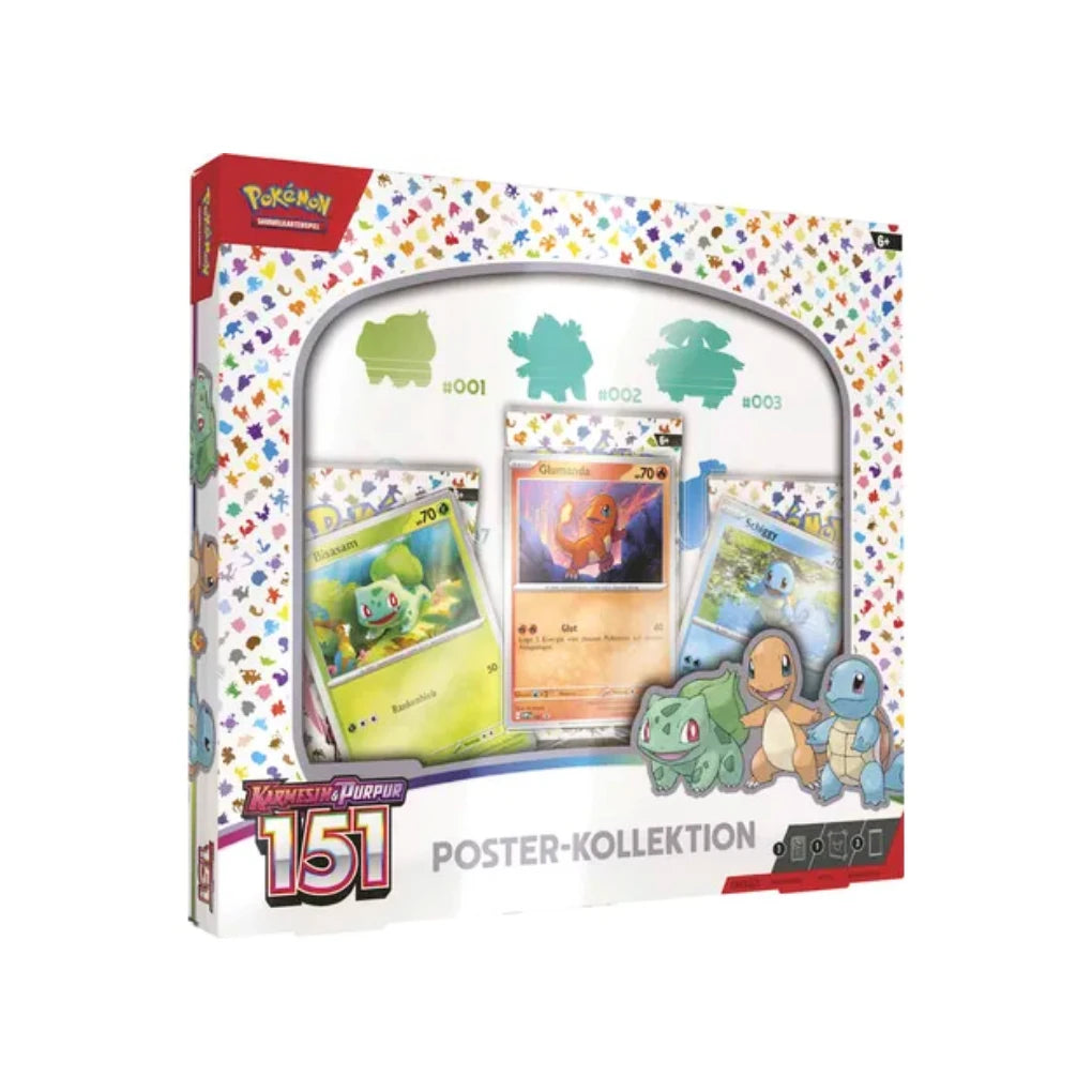 Pokémon - 151 Poster Collection Box - German