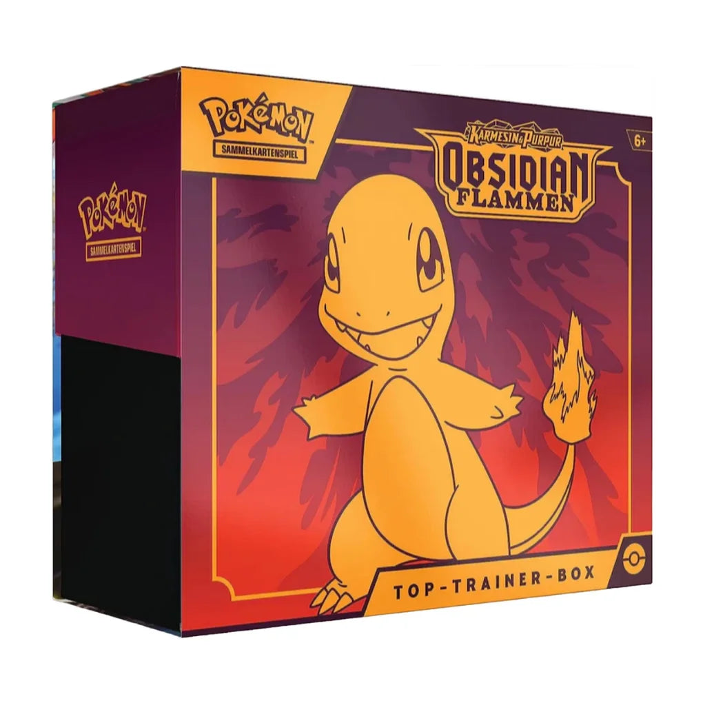 Pokémon - Karmesin & Purpur Obsidianflammen Top Trainer Box - DE