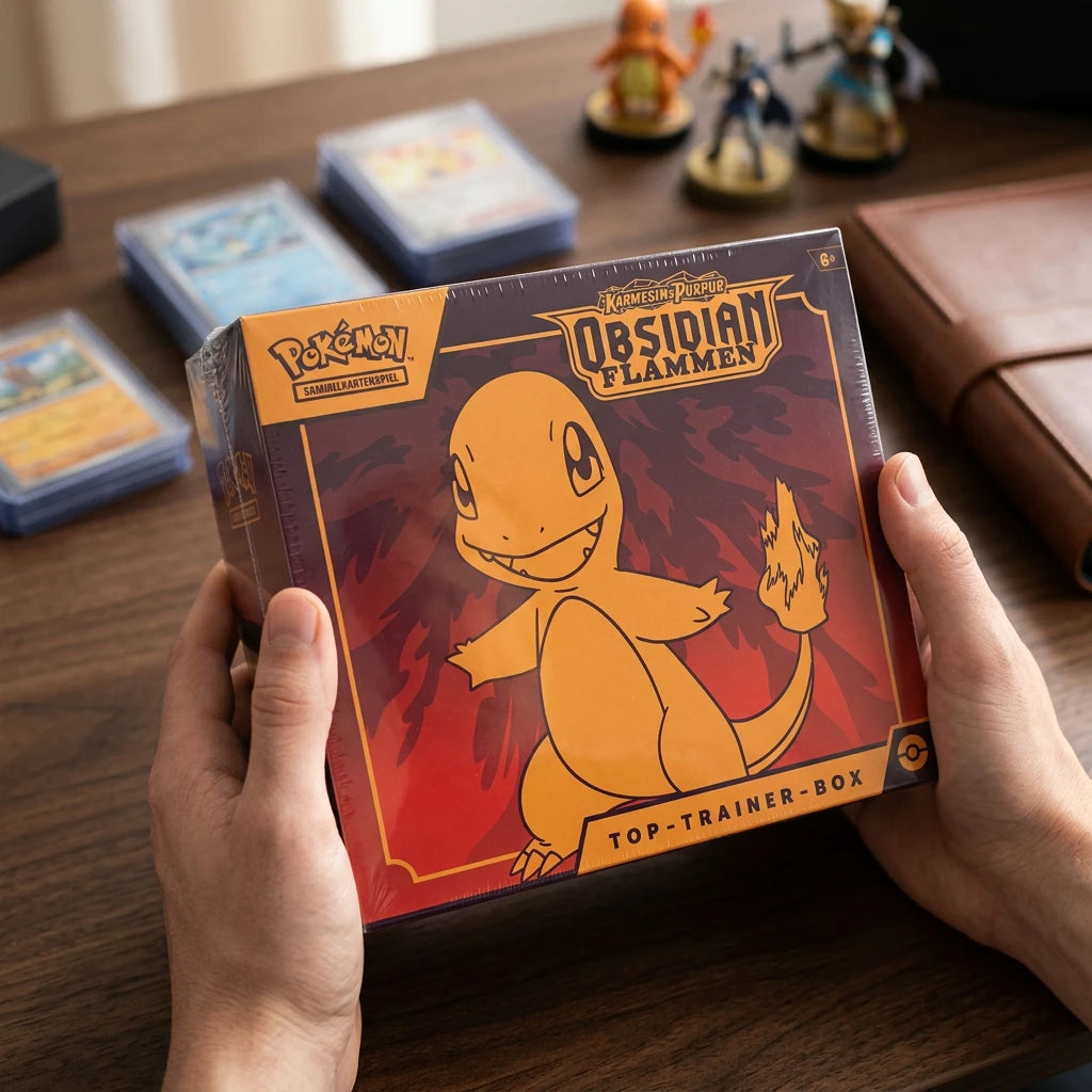 Pokémon - Karmesin & Purpur Obsidianflammen Elite Trainer Box - German