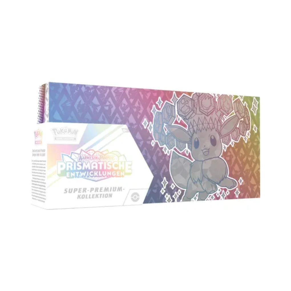 Pokémon - Prismatic Evolutions Super Premium Collection Box - German
