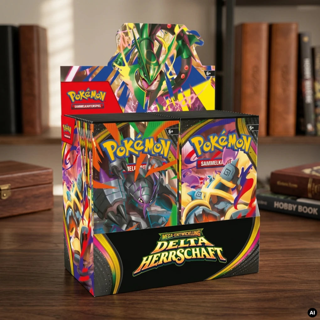 Pokémon - Mega-Entwicklung Delta-Herrschaft ME06 Booster Display - DE