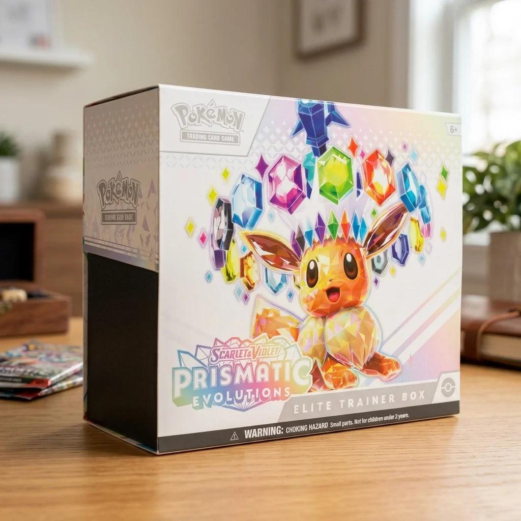 Pokémon - Scarlet & Violet: Prismatic Evolutions Elite Trainer Box - English