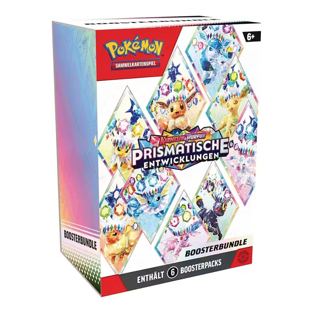 Pokémon - Karmesin & Purpur: Prismatische Entwicklungen Booster Bundle - DE