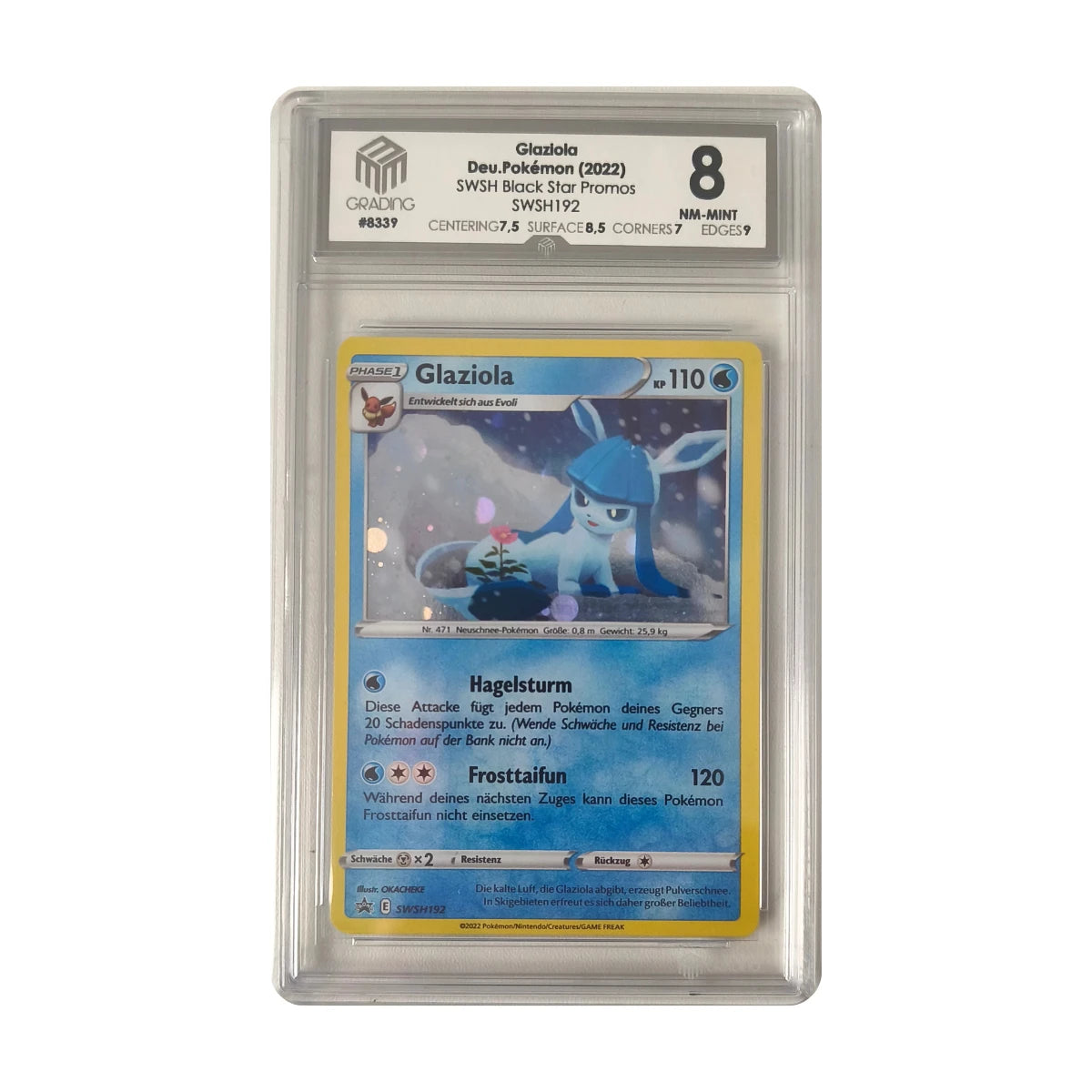 Pokémon - Glaziola SWSH192 (SWSH Black Star Promos) – M3G 8 NM-Mint