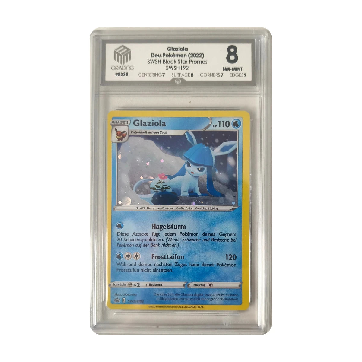 Pokémon - Glaziola SWSH192 (SWSH Black Star Promos) – M3G 8 NM-Mint