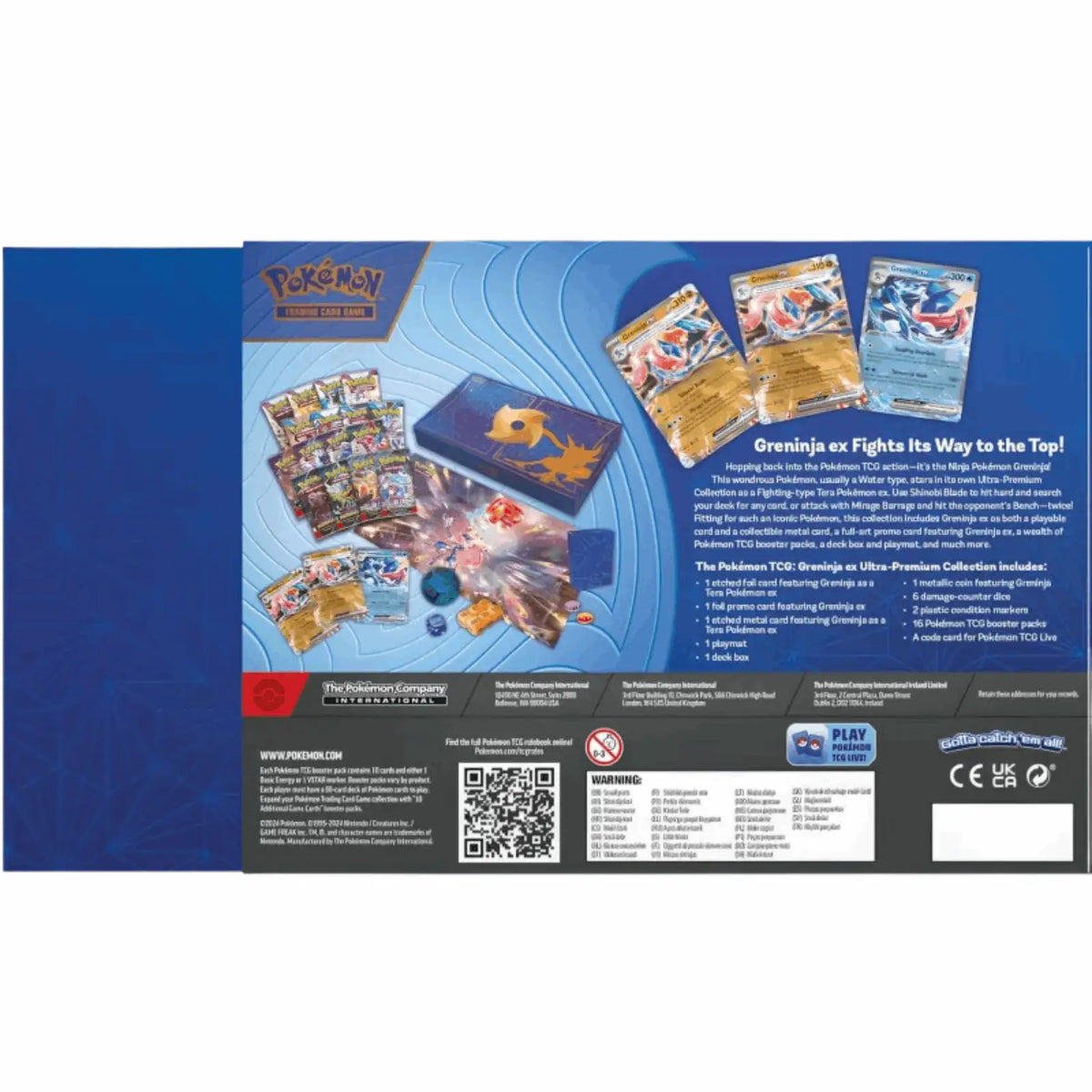 Pokémon - Greninja ex Ultra Premium Collection - EN