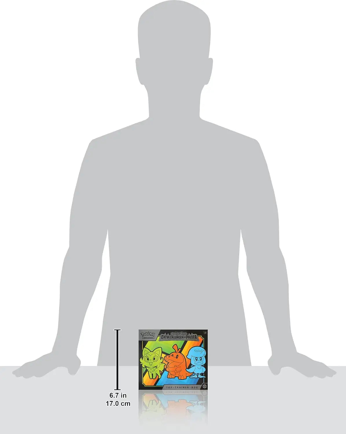 Pokémon - Karmesin & Purpur - Entwicklungen in Paldea - Top-Trainer-Box - DE