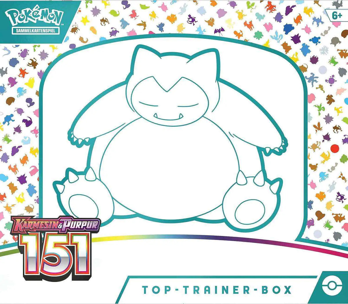 Pokémon - Karmesin & Purpur: 151 Top Trainer Box - DE