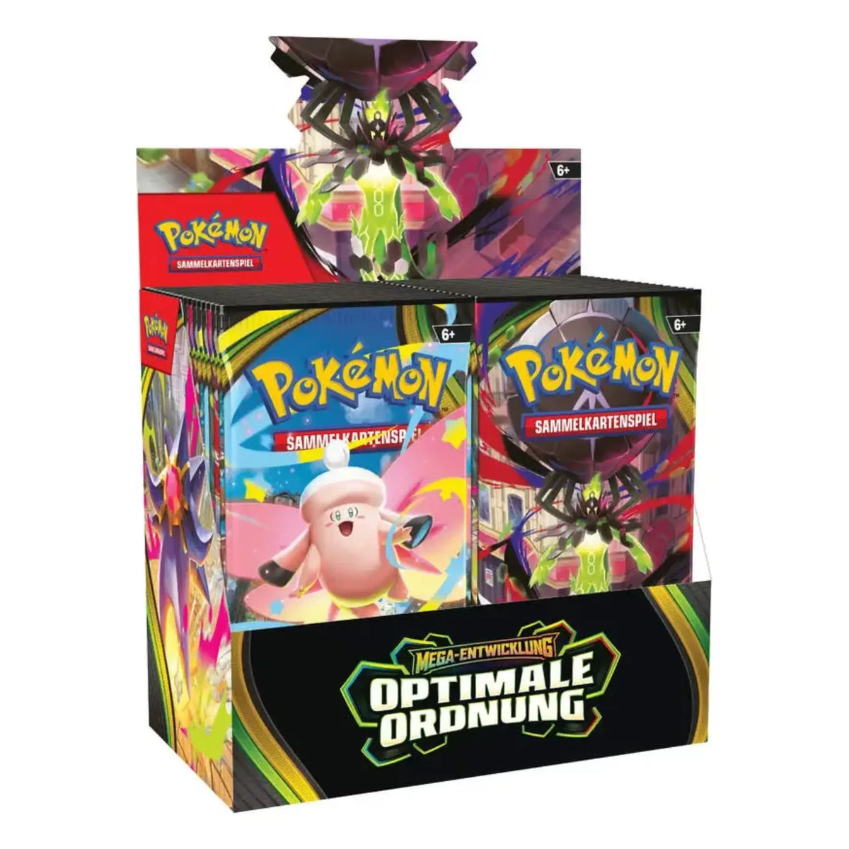 Pokémon - Mega-Entwicklung: Optimale Ordnung Booster Display - DE