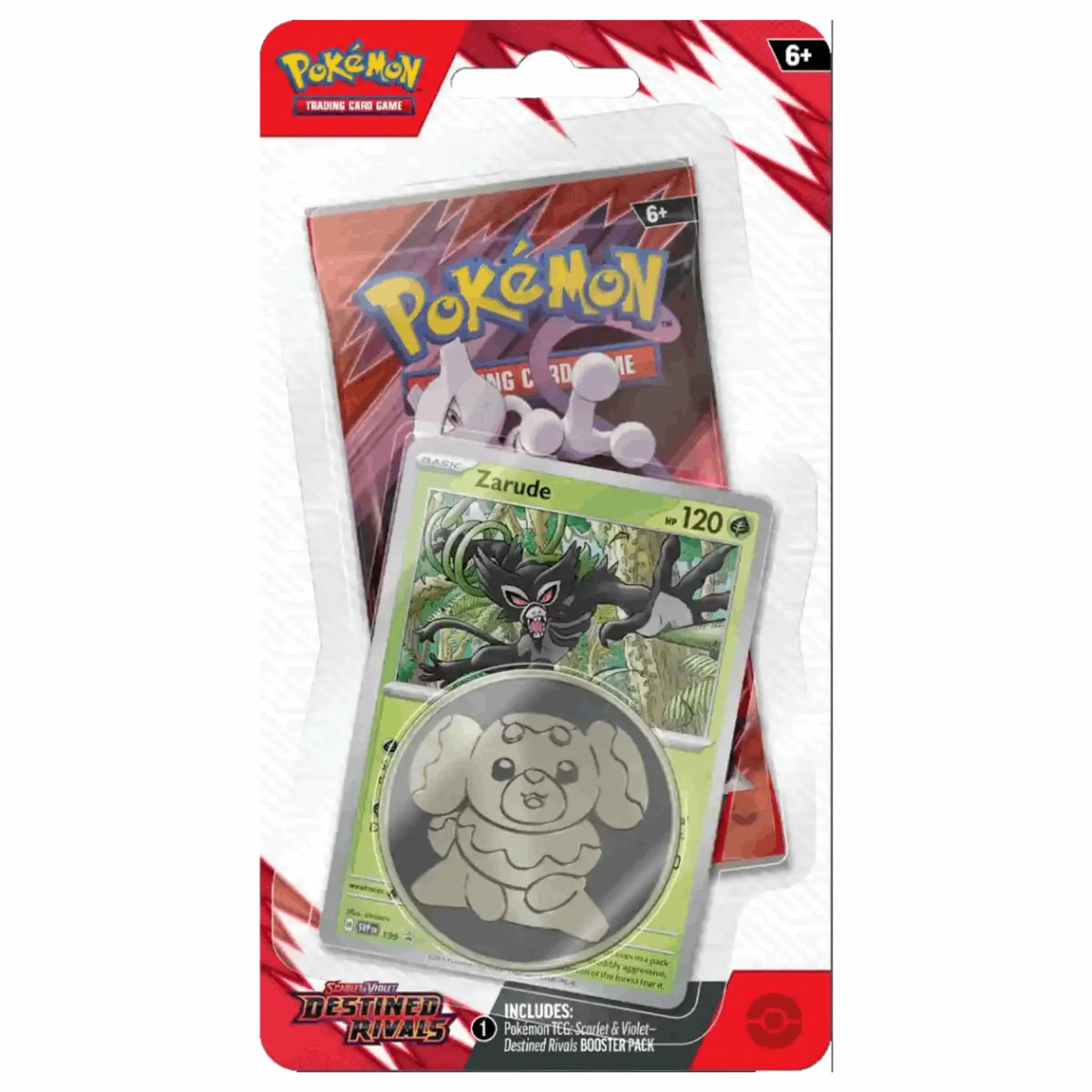 Pokémon - Scarlet & Violet: Destined Rivals Checklane Blister Zarude - EN