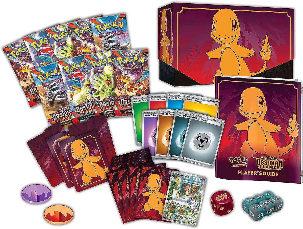Pokémon - Scarlet & Violet: Obsidian Flammen Top Trainer Box - DE